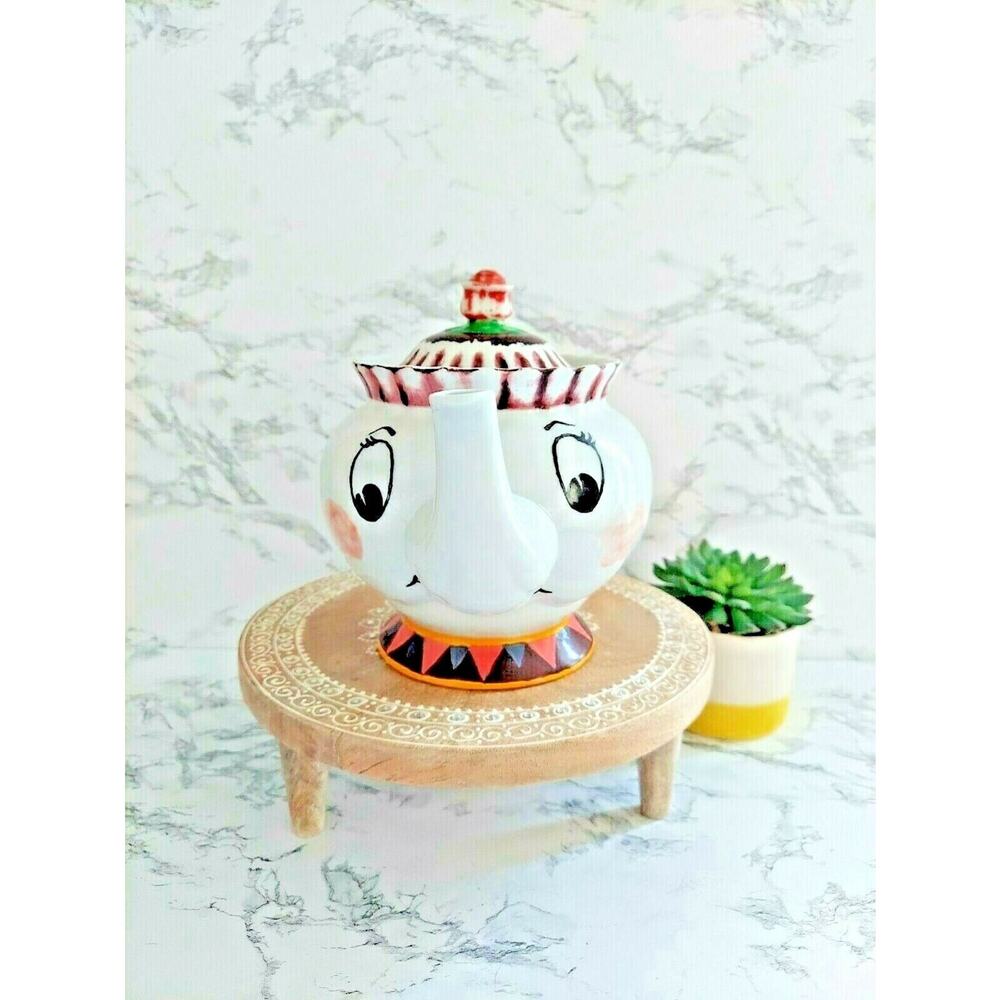 Chodziez Disney Mrs. Potts Teapot Beauty & The Beast Vintage RARE